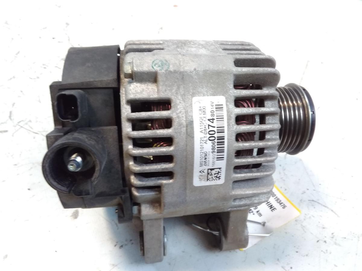 Peugeot 208 original Lichtmaschine Generator 1.2VTI 60kw Bj.2016