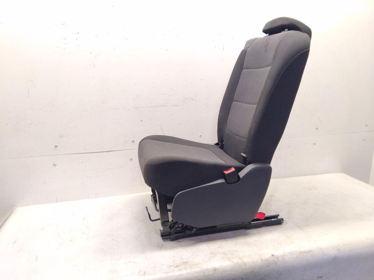 Seat Alhambra 7N R&uuml;cksitz Einzelsitz rechts Stoff titanschwarz Bj.2015 2.Reihe