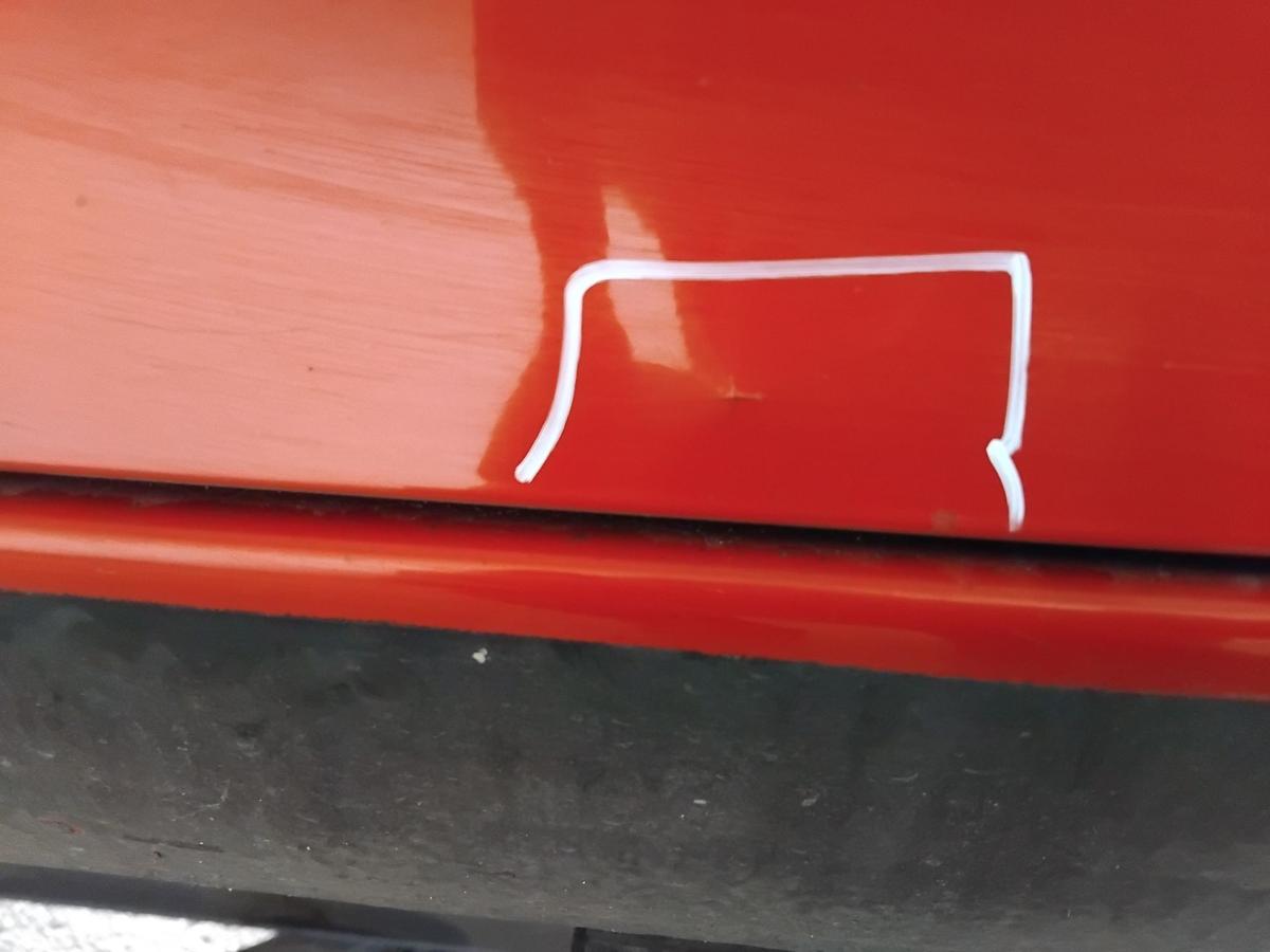 VW Golf 5 1K T&uuml;r hinten links 5-T&uuml;rer Flie&szlig;heck tornadorot LY3D BJ2004