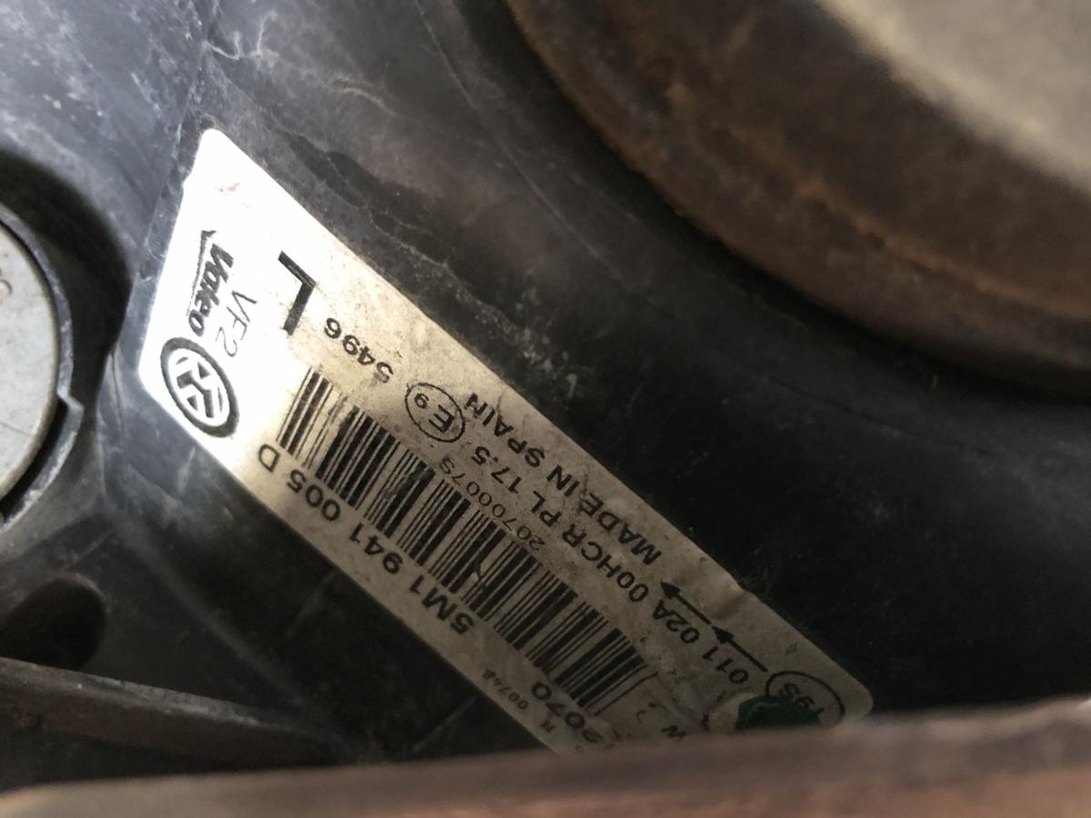 VW Golf Plus 5M Scheinwerfer links Headlight Licht vorne Lampe vorne 5M1941005D