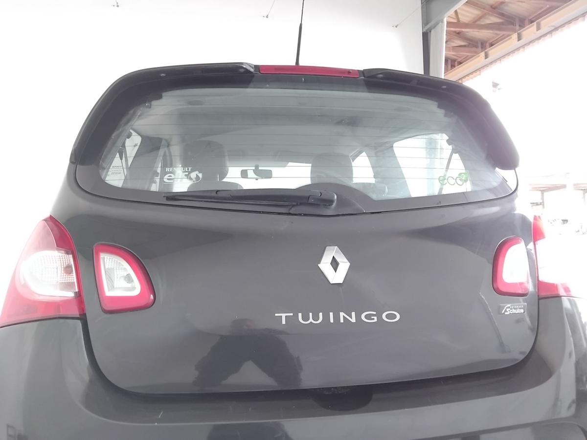 Renault Twingo 2 Facelift Heckklappe schwarzmet. NV676 mit Scheibe BJ2014