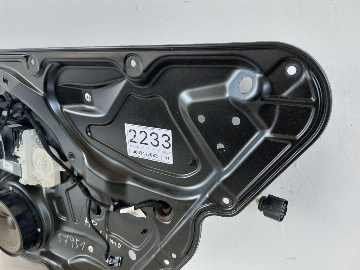 VW Passat 3C B6 Limo Fensterheber hinten rechts elektrisch Motor und Mechanik