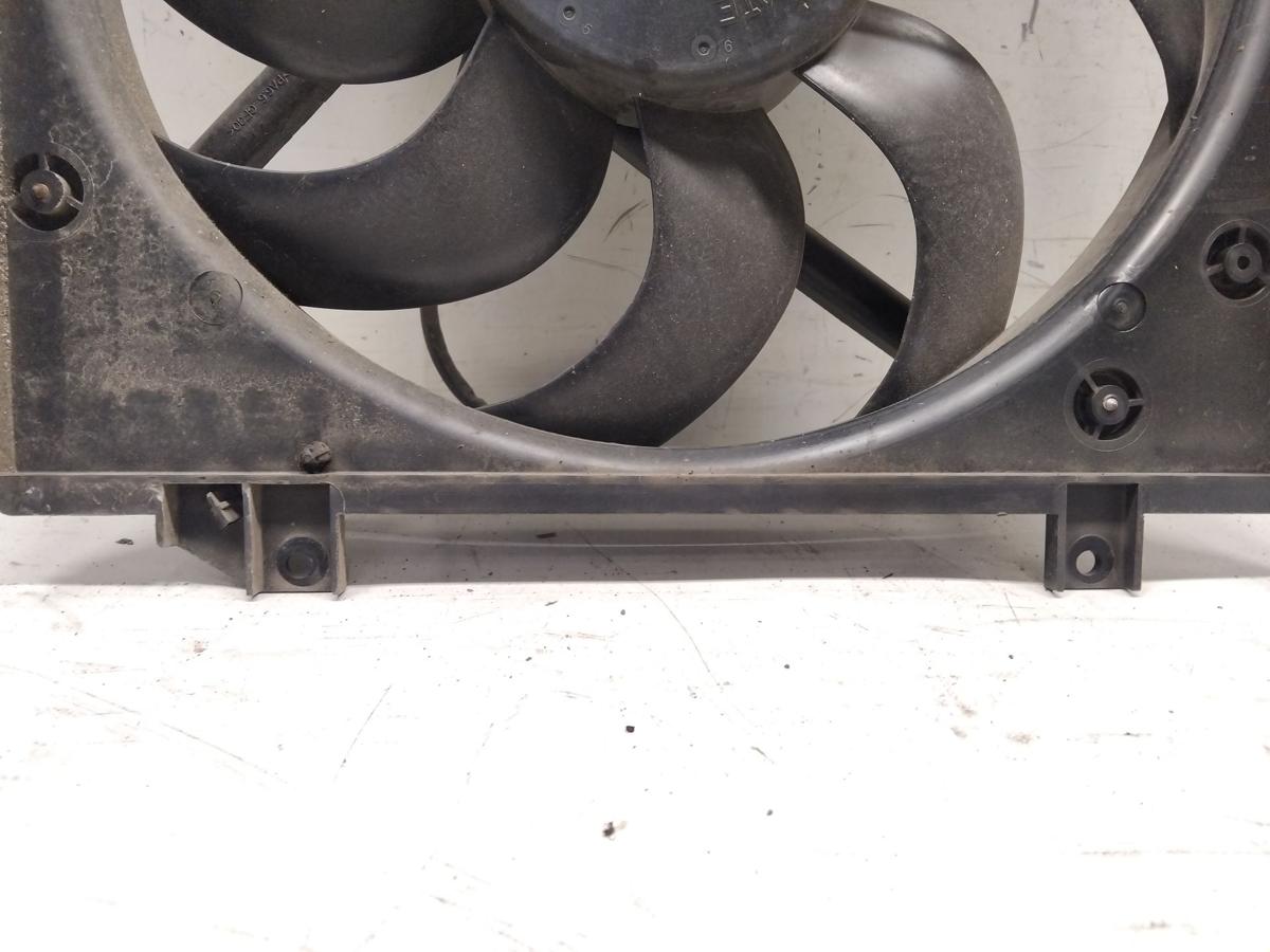 Skoda Fabia 2 5J orig Elektrol&uuml;fter 1.2 51kW BZG BJ2009 mit Zarge Klima