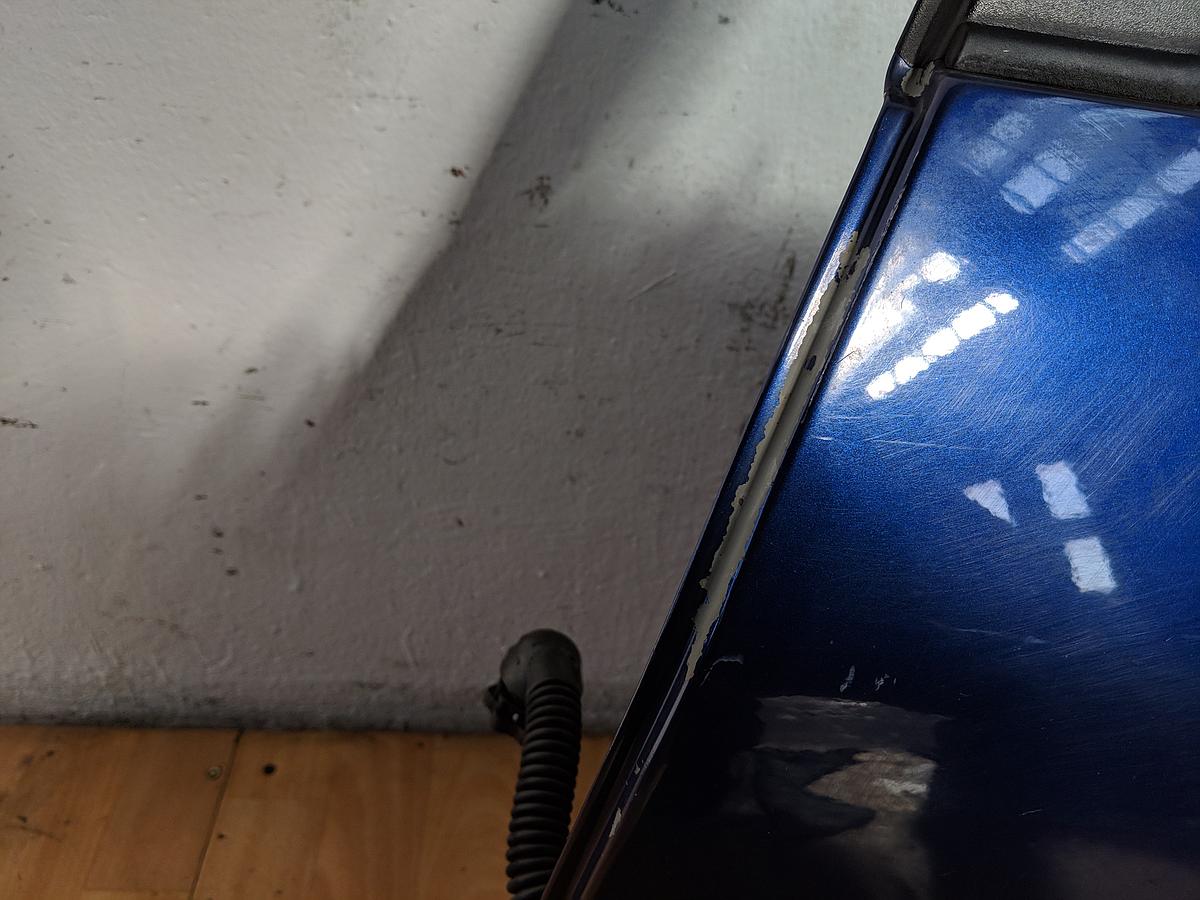 Peugeot 206 SW T&uuml;r hinten links Rohbau EGE China Blau Metallic