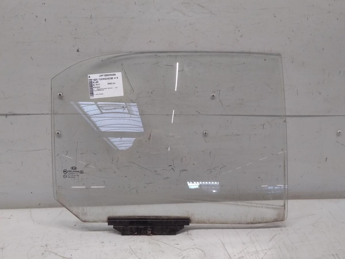 Kia Picanto II TA original T&uuml;rscheibe hinten rechts Klarglas 5-t&uuml;rig BJ2012