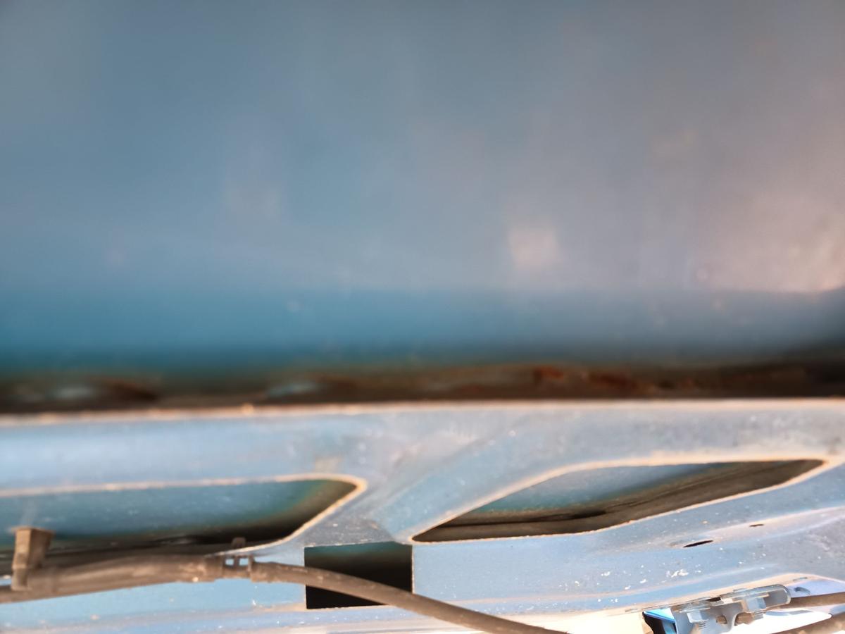 Chevrolet Aveo T300 Bj 2012 original Motorhaube Deckel vorn WA895T BIMINI BLUE