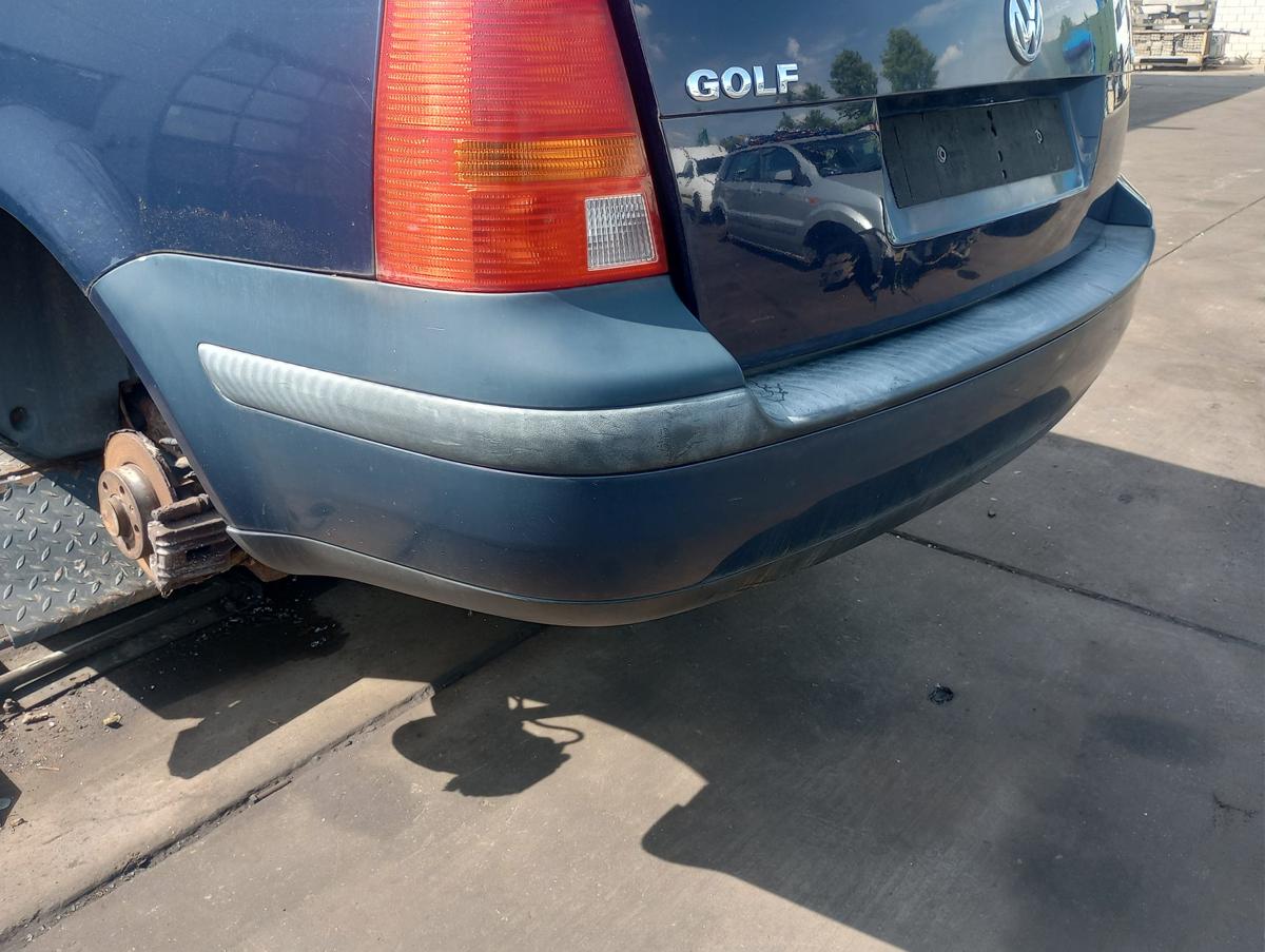VW Golf VI 4 Variant orig Stoßstange hinten Stoßfänger Kombi LA5G Blau Bj 2000