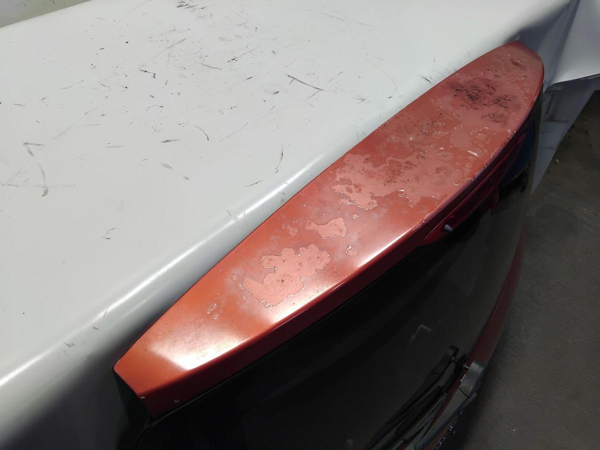 Renault Modus Heckklappe feuerrotmetallic TE876 mit Heckscheibe Bj.2005