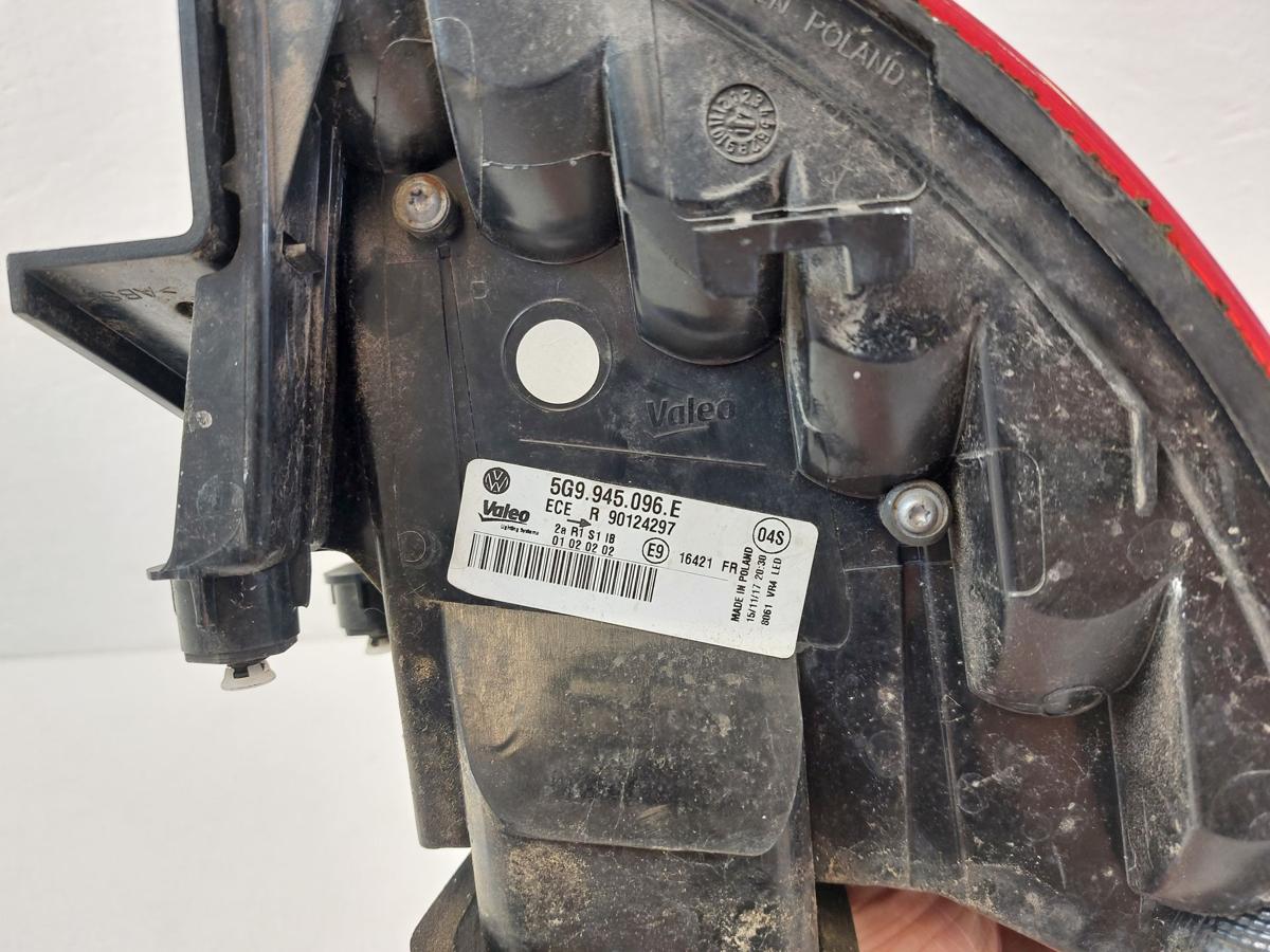 VW Golf 7 VII 5G AU Variant Rückleuchte rechts außen Ecke Facelift LED OEM