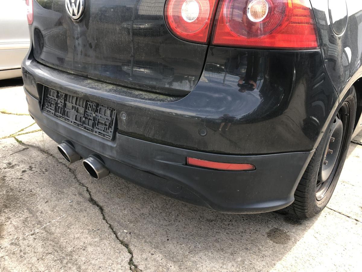 VW Golf 5 1K Stoßfänger hinten Heckstoßstange R32 Optik Look LC9Z Black Magic