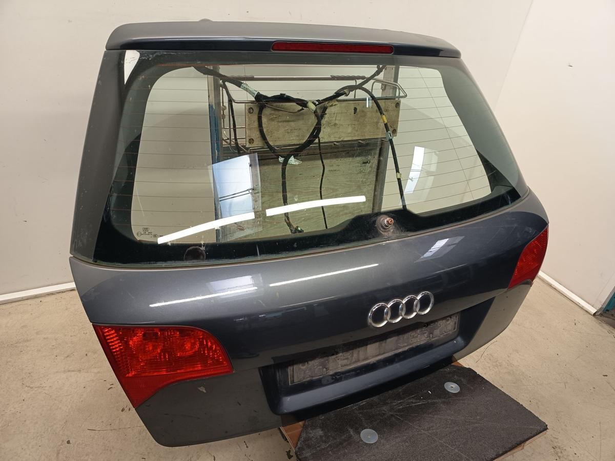 Audi A4 8E B7 Avant Heckklappe mit Scheibe LX7Z delfingraumetallic BJ2005