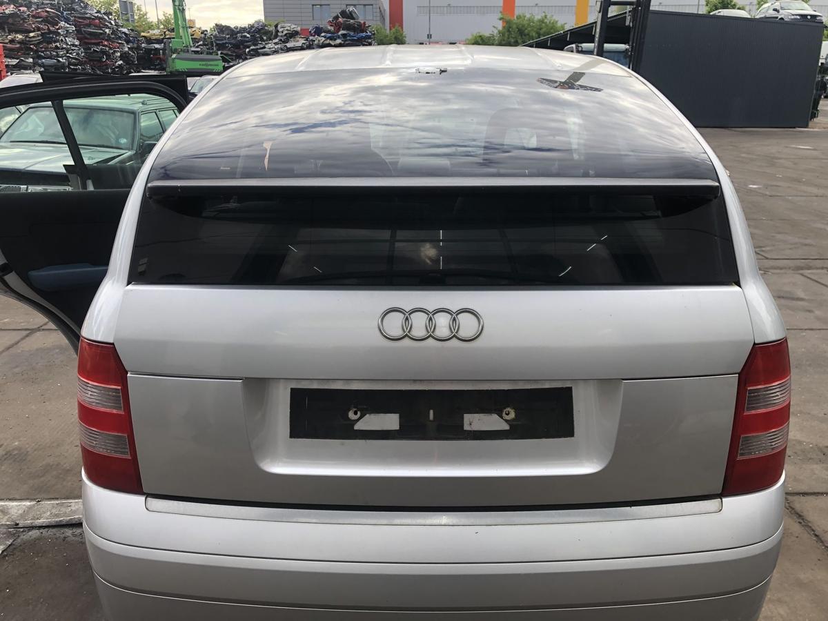 Audi A2 original Heckklappe mit Scheibe Deckel hinten Y7W Lichtsilber Bj 2001
