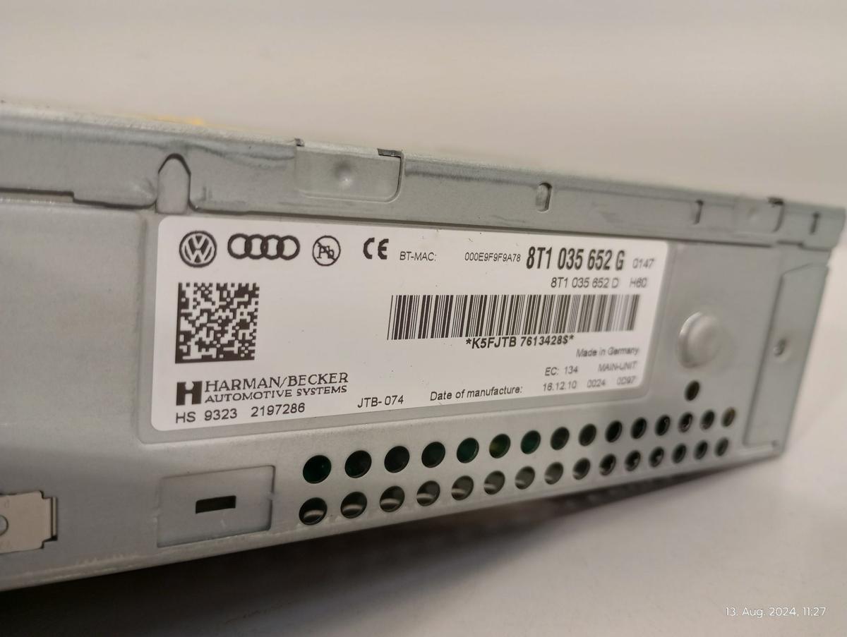 Audi A4 8K B8 orig Radio MMI Multimedia Steuergerät Navi Bj 2011