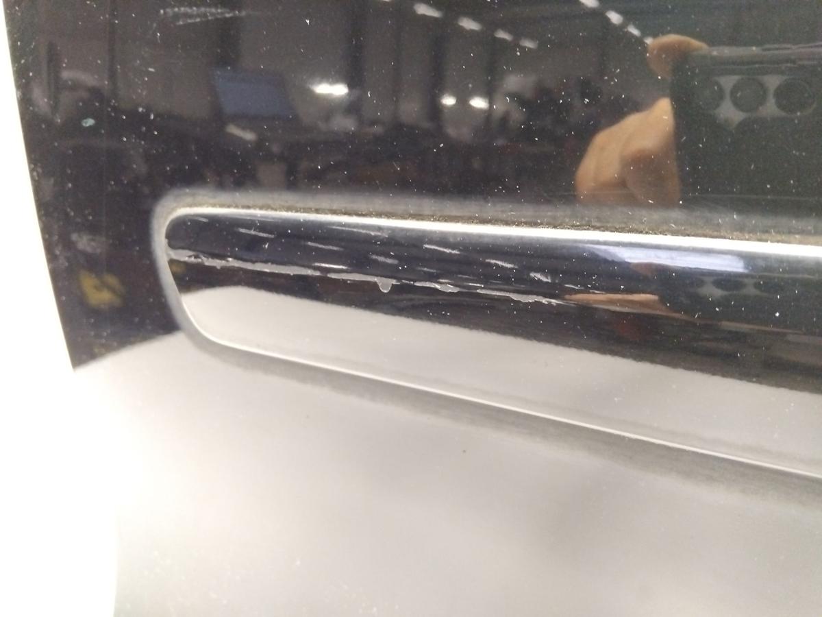 VW Polo 9N3 T&uuml;r vorn links Fahrert&uuml;r 3-t&uuml;rig L041 brillantschwarz uni BJ2005