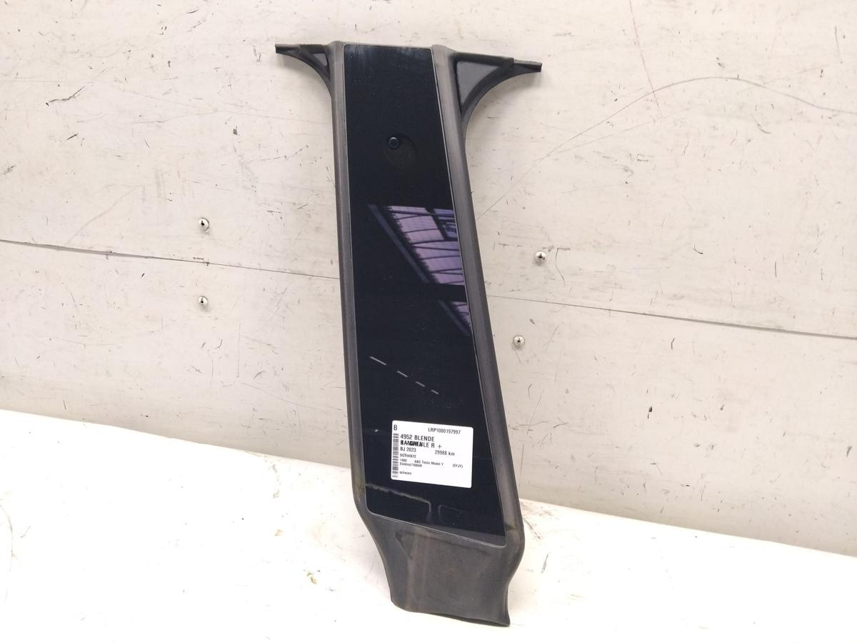 Tesla Model Y original Blende B-S&auml;ule rechts mit Kamera BJ2023