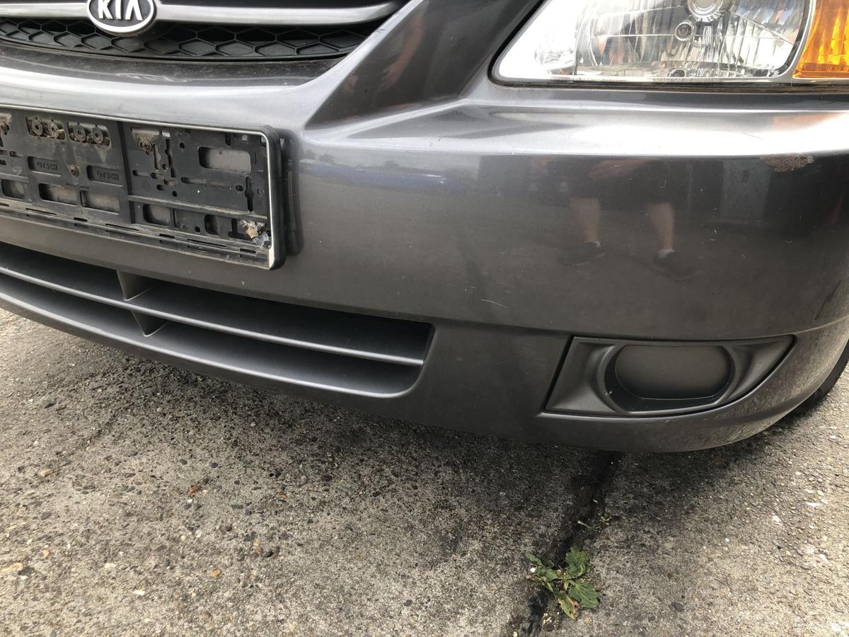 Kia Rio DC Stoßfänger vorn Frontschürze Facelift ohne PDC V9 Pewter Grey