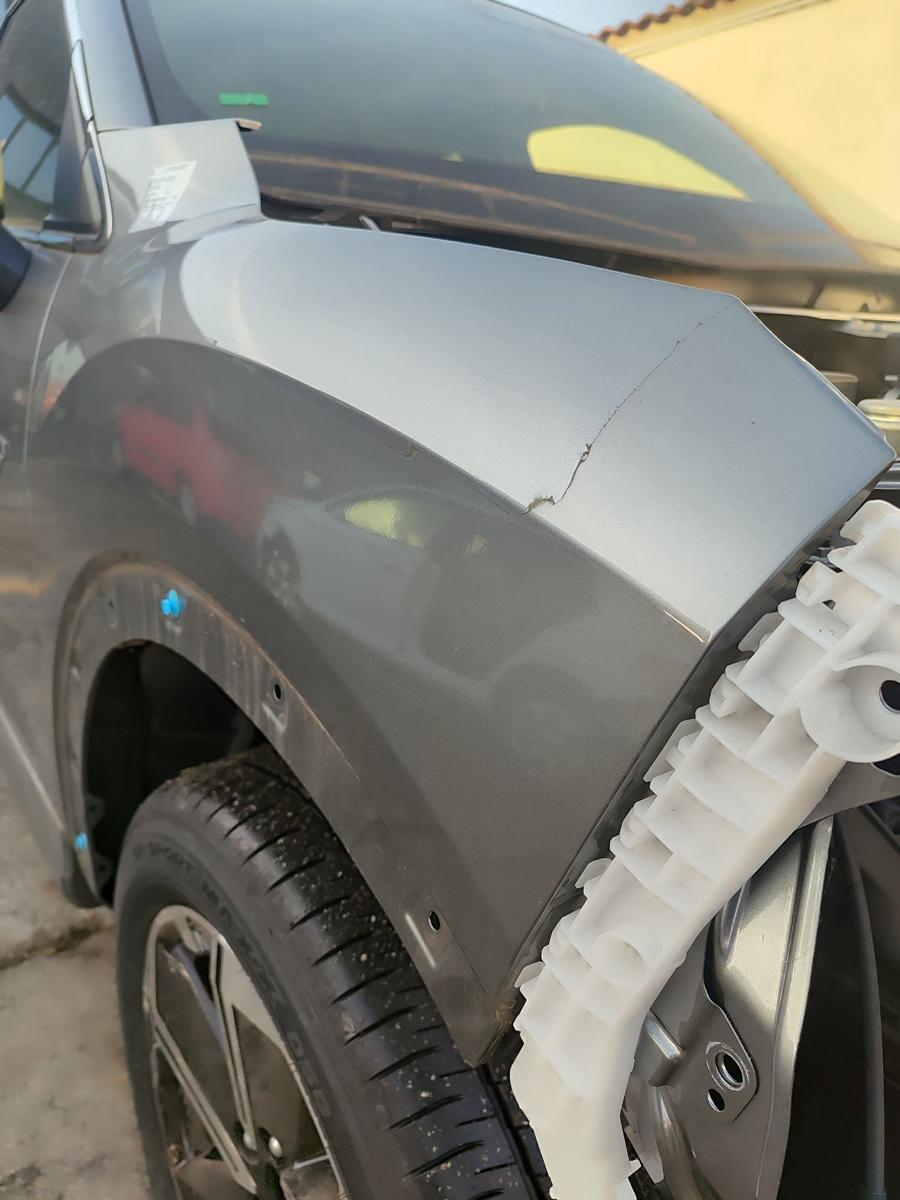 Mitsubishi Eclipse Cross original Kotfl&uuml;gel rechts Facelift Titanium grau metallic