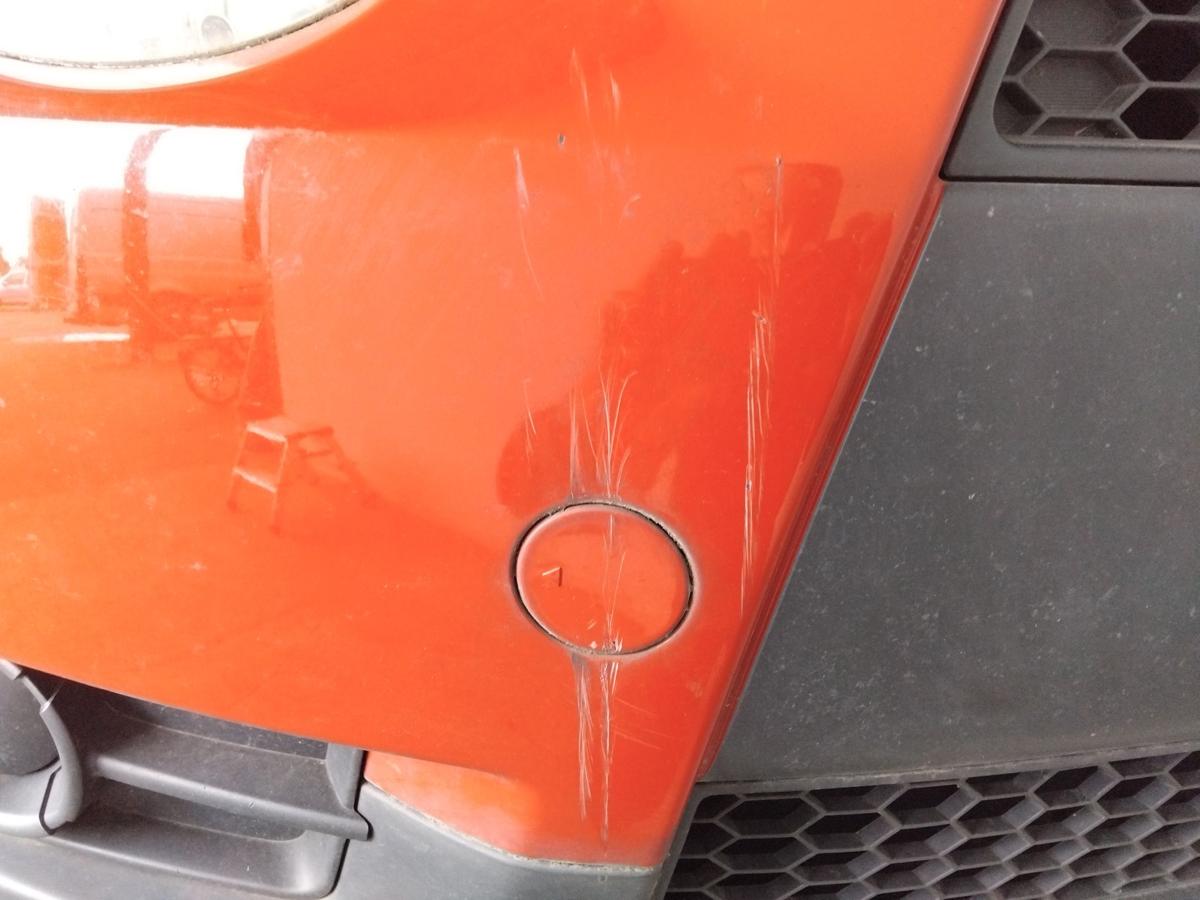Mitsubishi Colt Z30 original Stoßstange Stossfänger vorn Facelift BJ2009