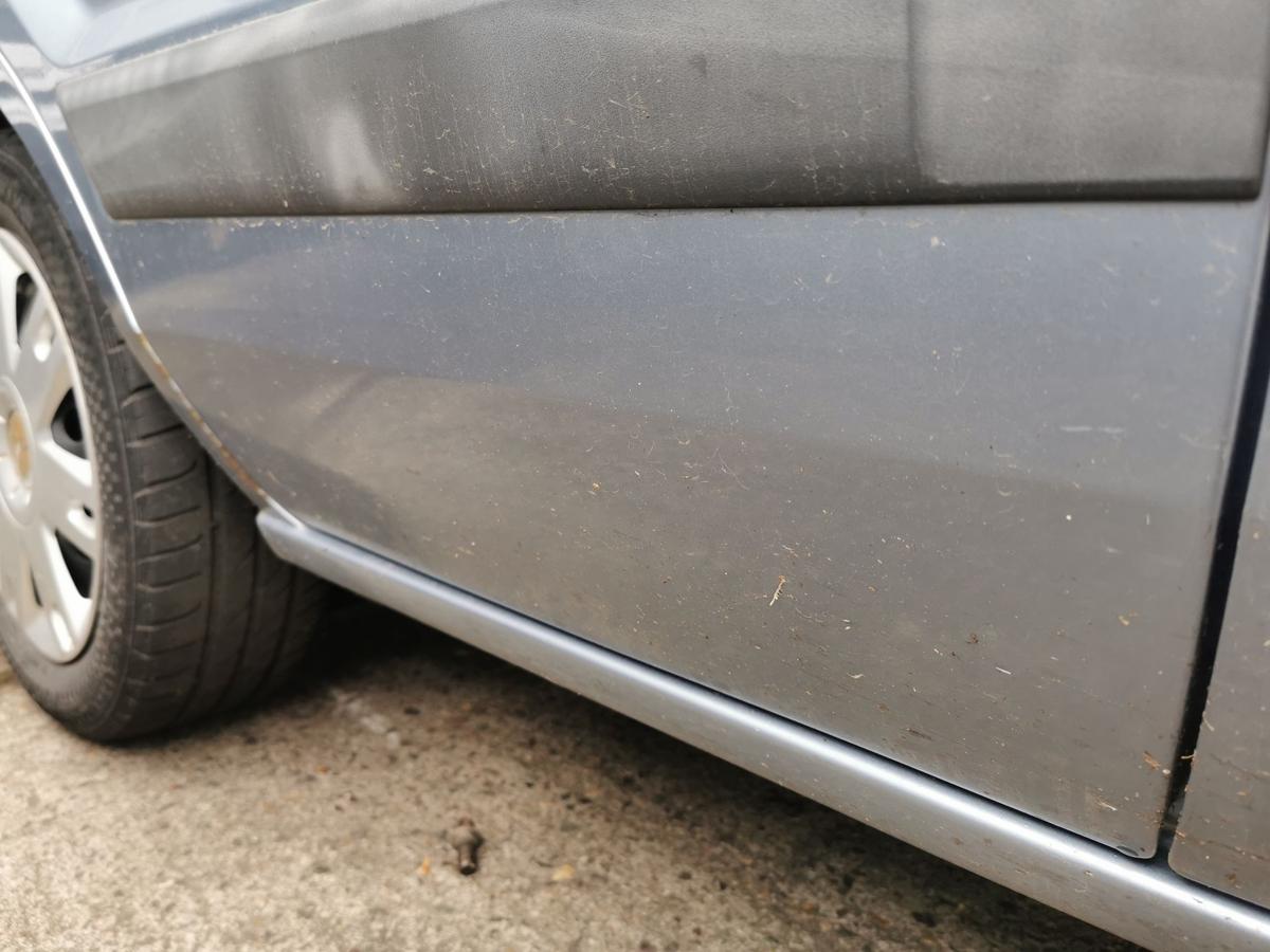 Ford Fuison JU2 Tür Rohbautür Autotür Fondtür hinten rechts J4 Hellblaumet Tonic