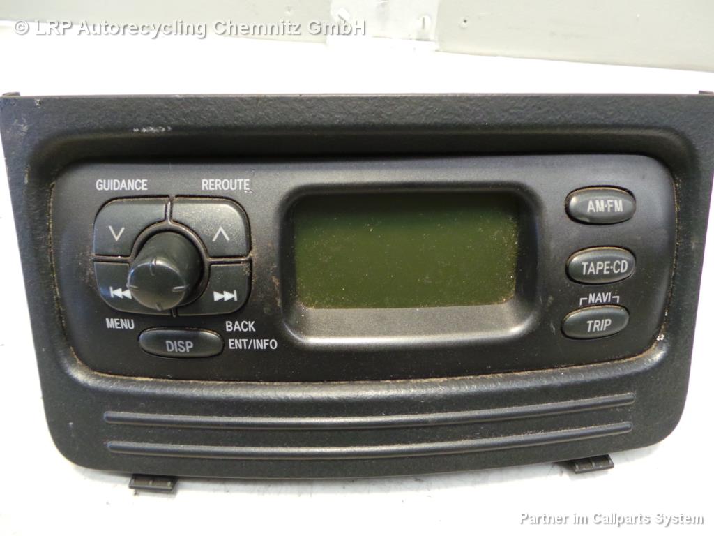 Toyota Yaris Verso BJ 2003 Display Bordcomputer 86110-52121 CN-TS0270A 12735