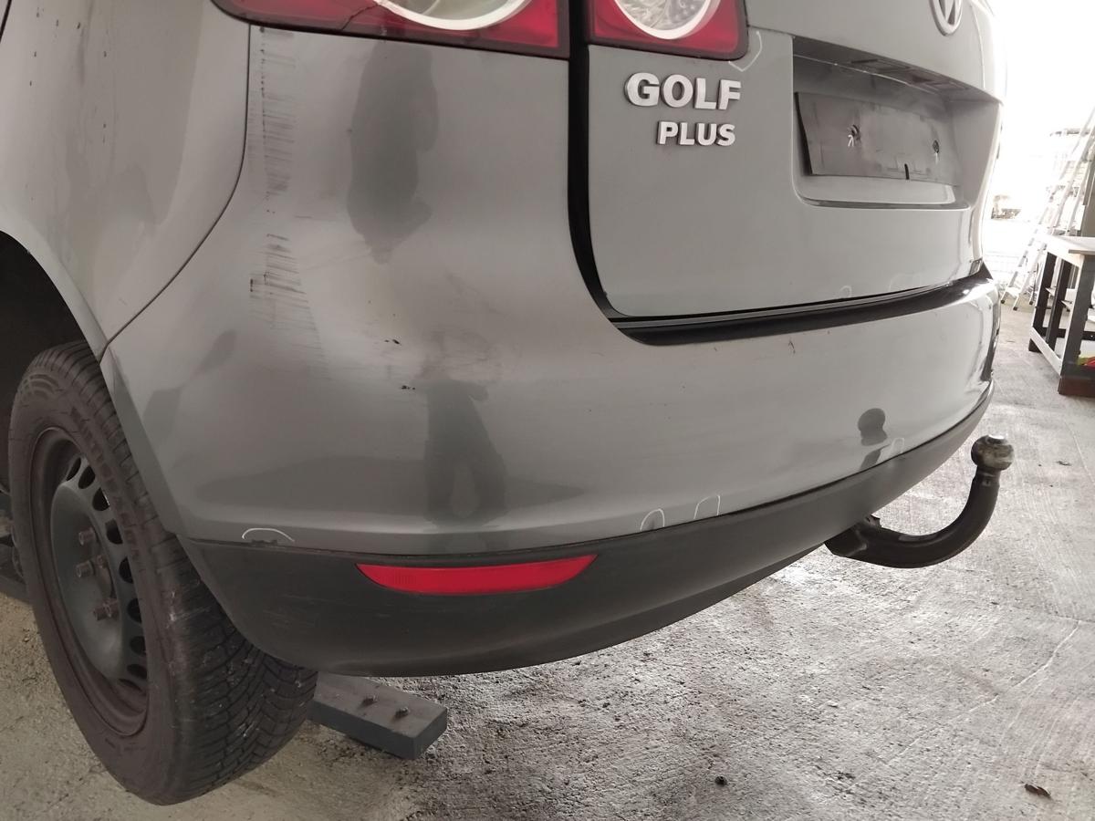 VW Golf Plus 5M original Sto&szlig;f&auml;nger Sto&szlig;stange hinten BJ2006 LA7T unitedgrey