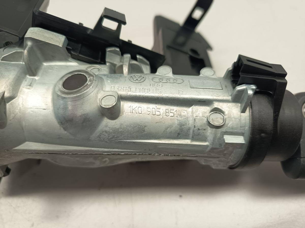 Skoda Rapid original Z&uuml;ndschloss mit Schl&uuml;ssel 1K0905851 Baujahr 2016