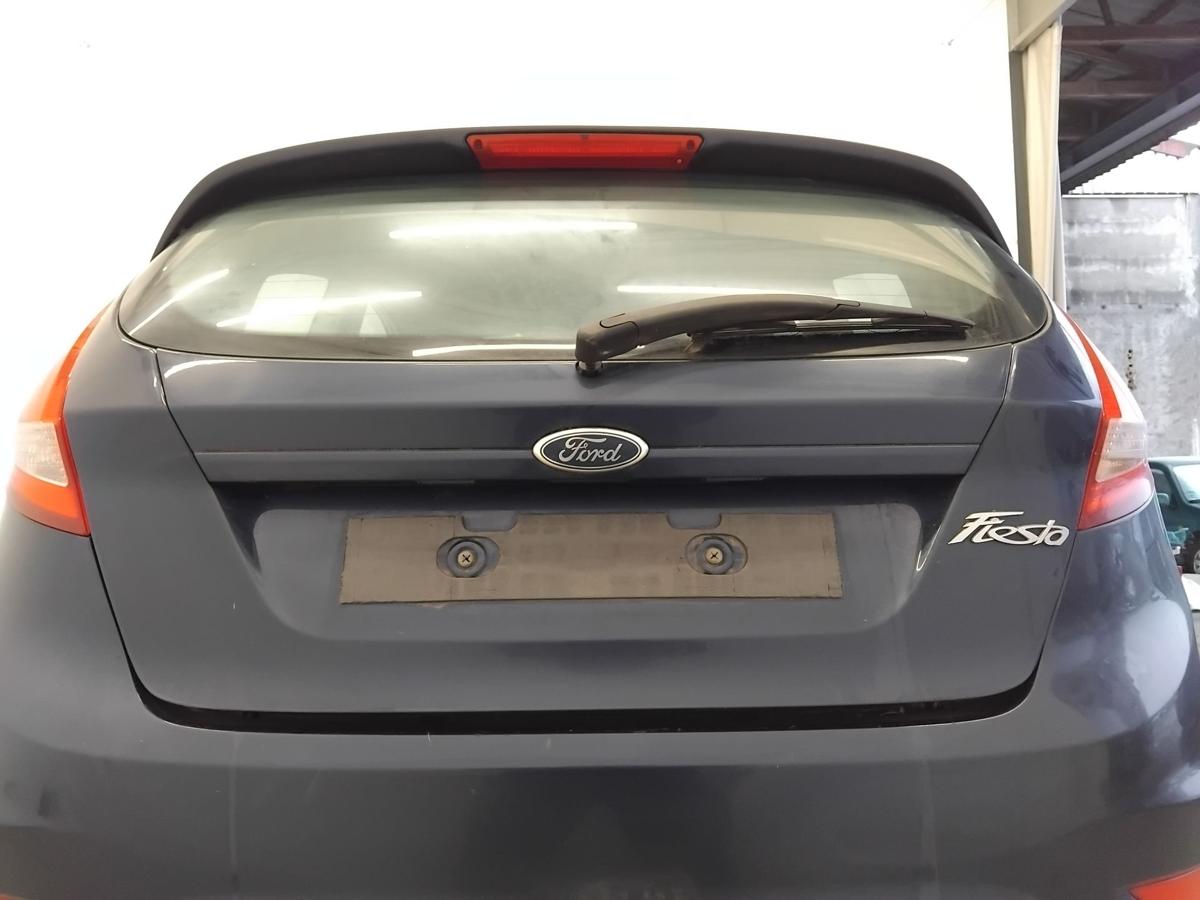 Ford Fiesta JA8 original Heckklappe Atlantikblaumetallic mit Scheibe BJ2011