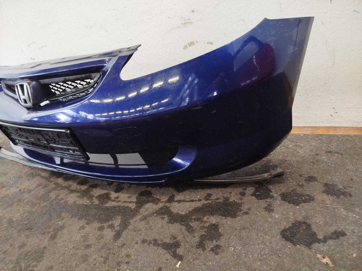 Honda Jazz GD Stoßstange Stoßfänger Bumper vorn B96P Eternal Blue Pearl Kratzer