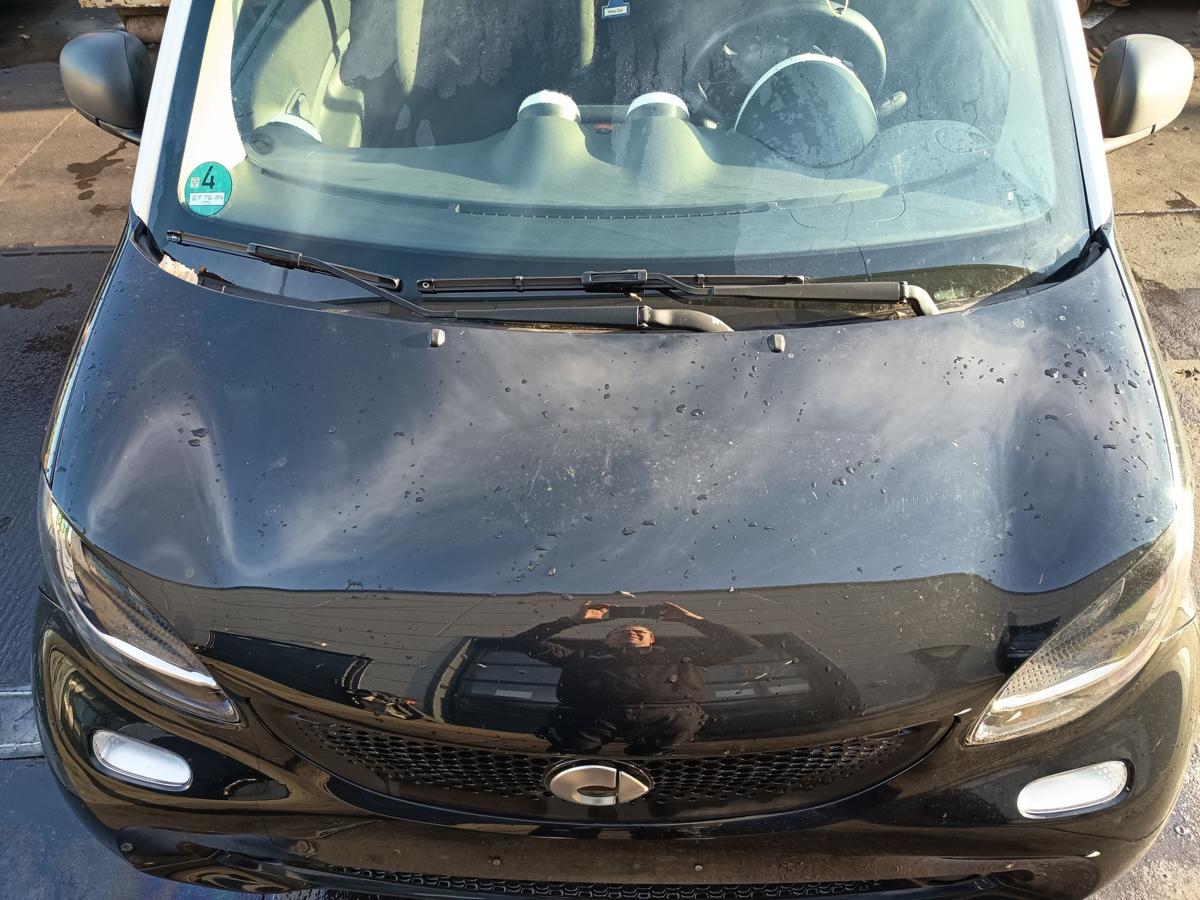 Smart Fortwo Coupe 453 original Motorhaube ECA schwarz vor Facelift BJ 2016