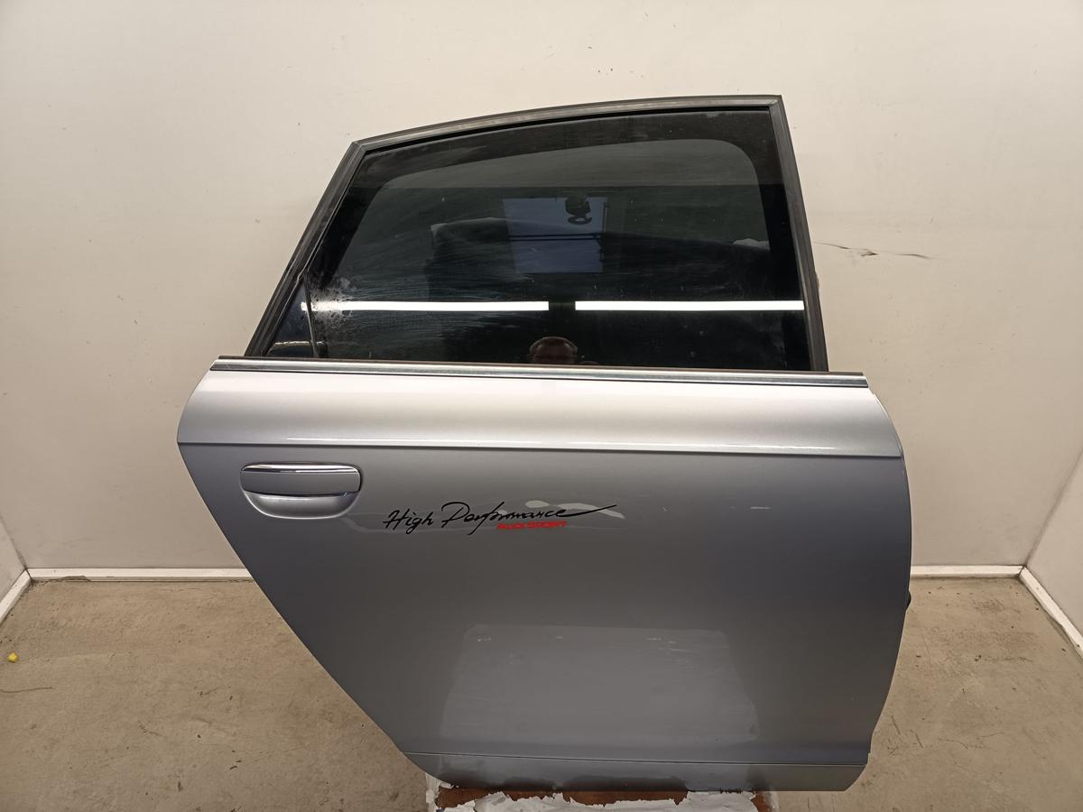 Audi A6 4F Limo original T&uuml;r hinten rechts LY7J Avussilber Baujahr 2006