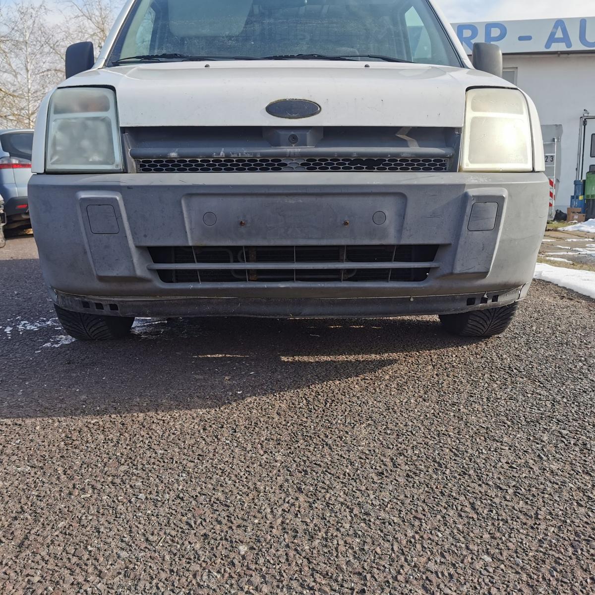 Ford Transit Connect Stossstange Stossf&auml;nger Bumper vorn unlackiert verwittert