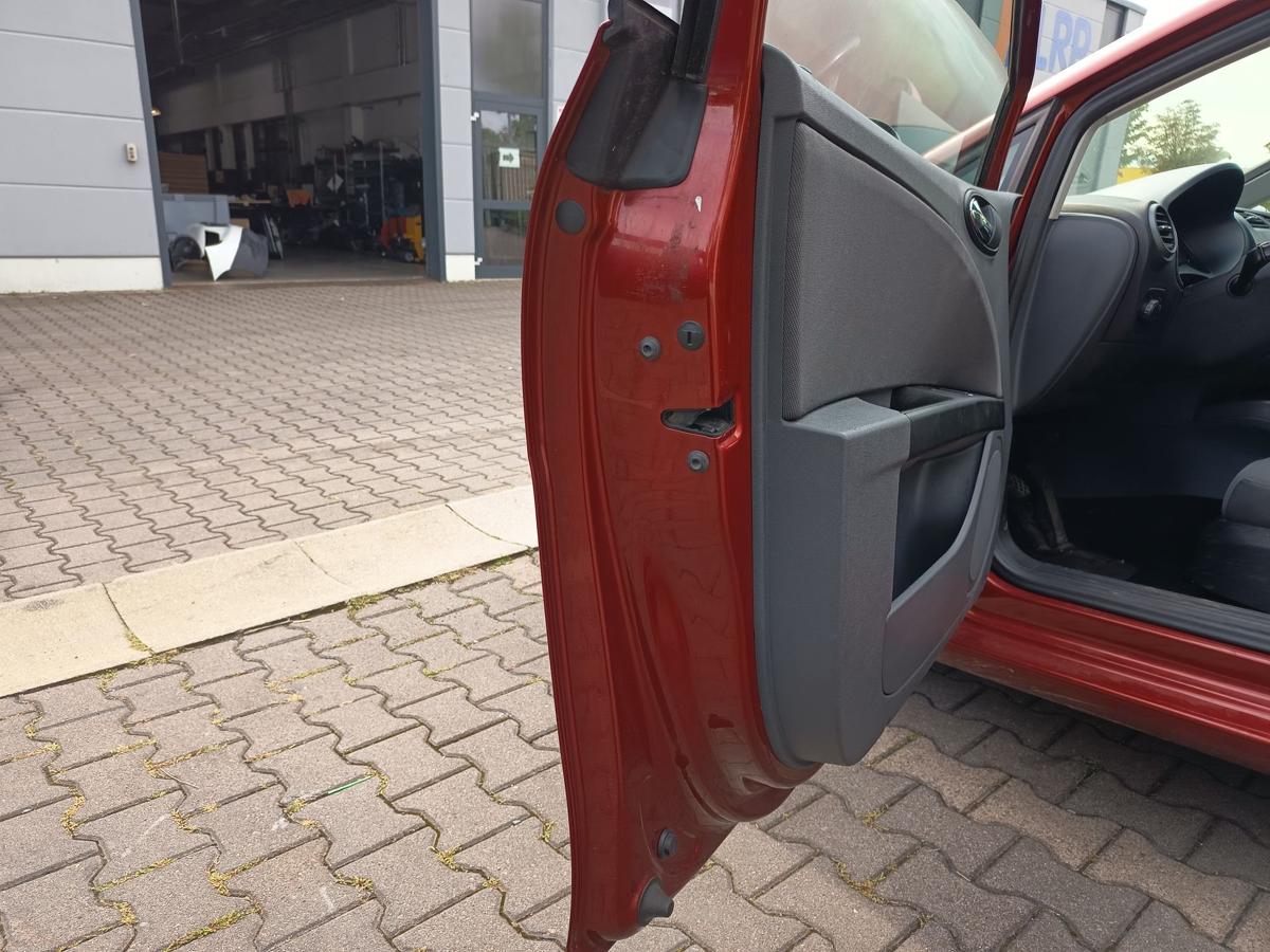 Seat Leon 1P original Tür vorn links für 5-türer LS3X Rojo Rubi Perlado Bj 2005