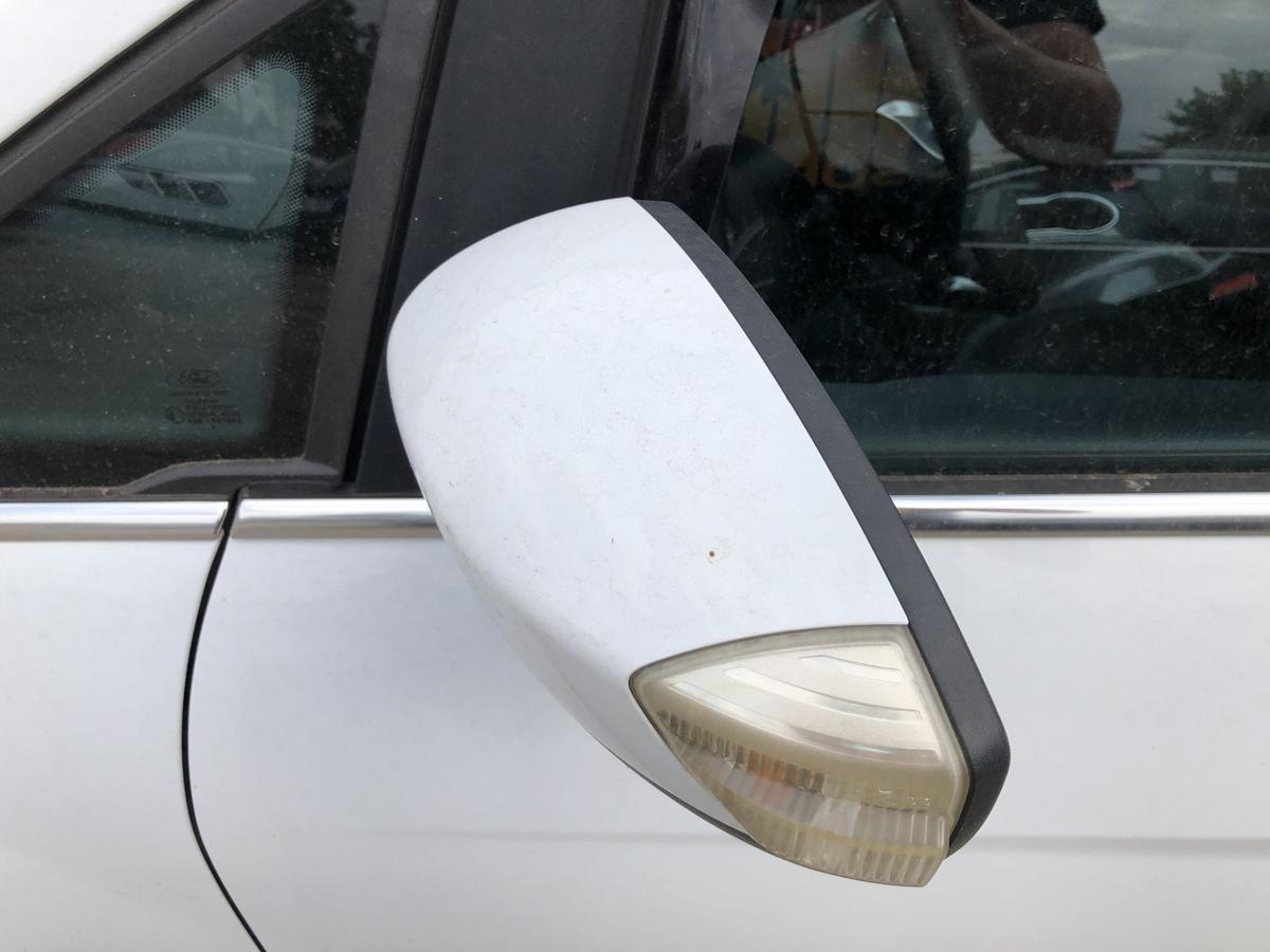 Ford C-Max CB7 Au&szlig;enspiegel links Spiegel Seitenspiegel elek anklapp Frostweiss