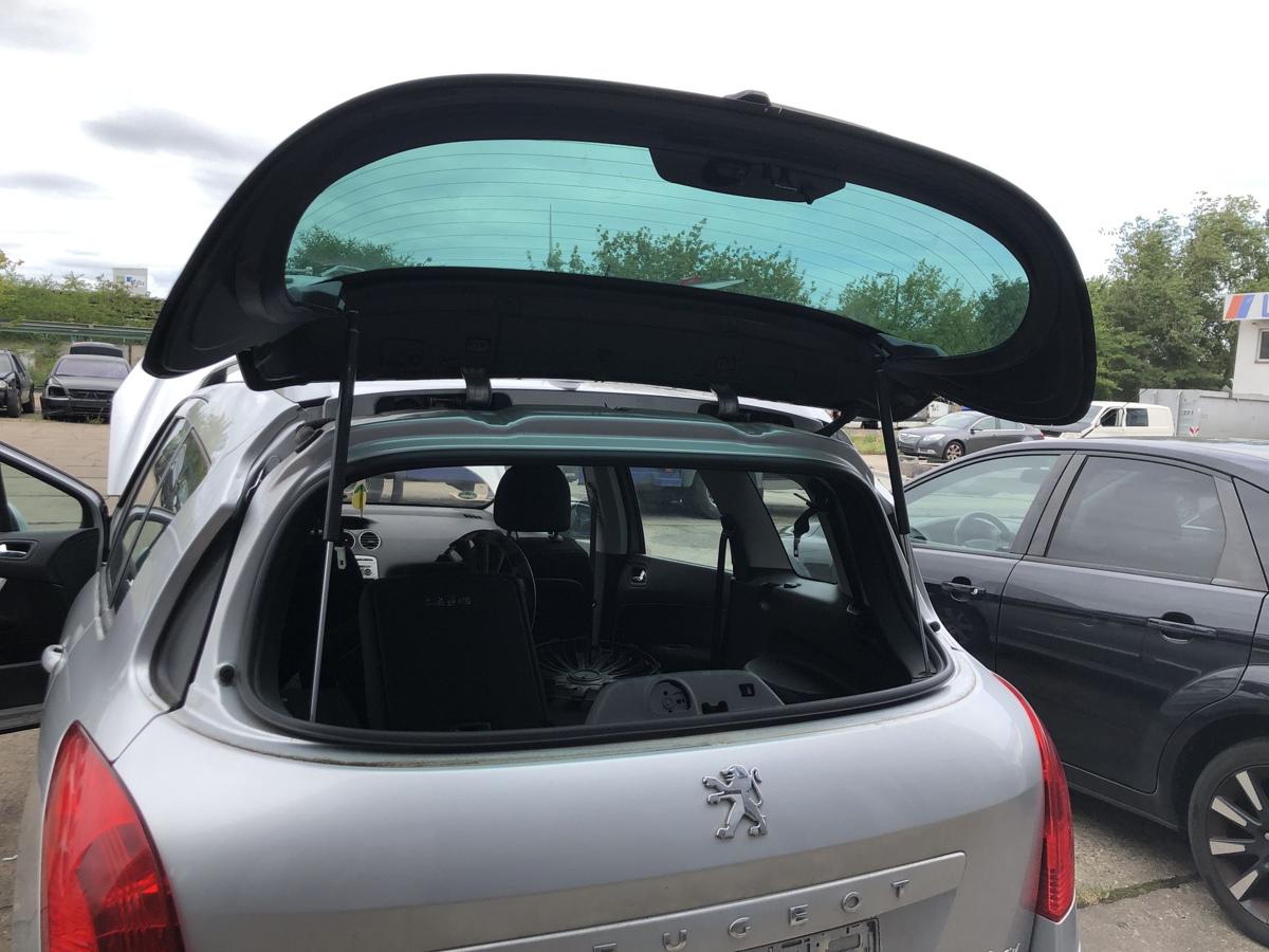 Peugeot 308 4E 4H SW Heckklappe Kofferklappe getrennte Heckscheibe EZR silber