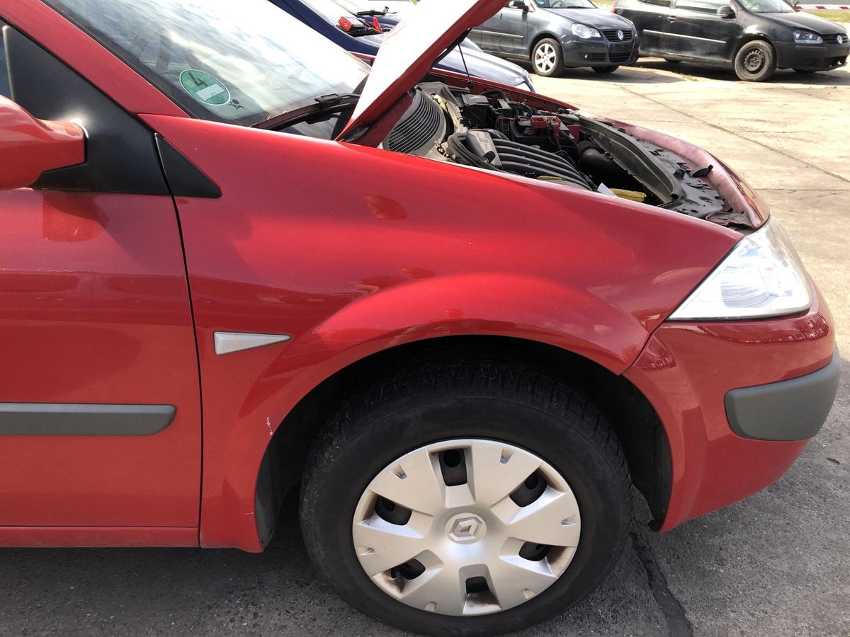 Renault Megane 2 II Grandtour Kotfl&uuml;gel vorn rechts Beifahrerseite OV727 Rot