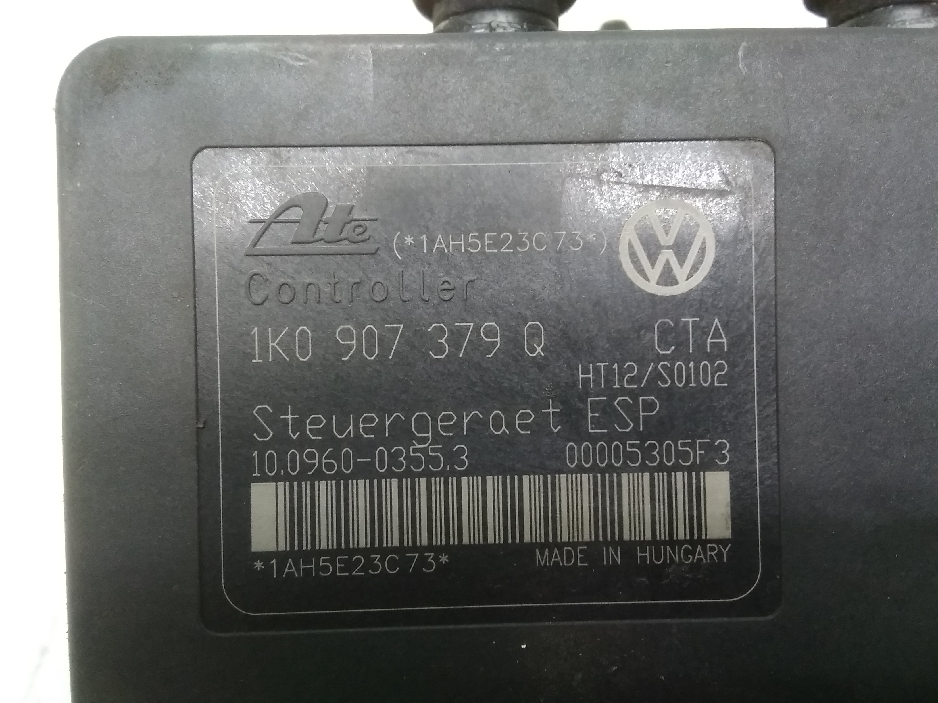 VW Golf 5 1K ABS ESP Block Hydroaggregat BJ2005 1K0614517N
