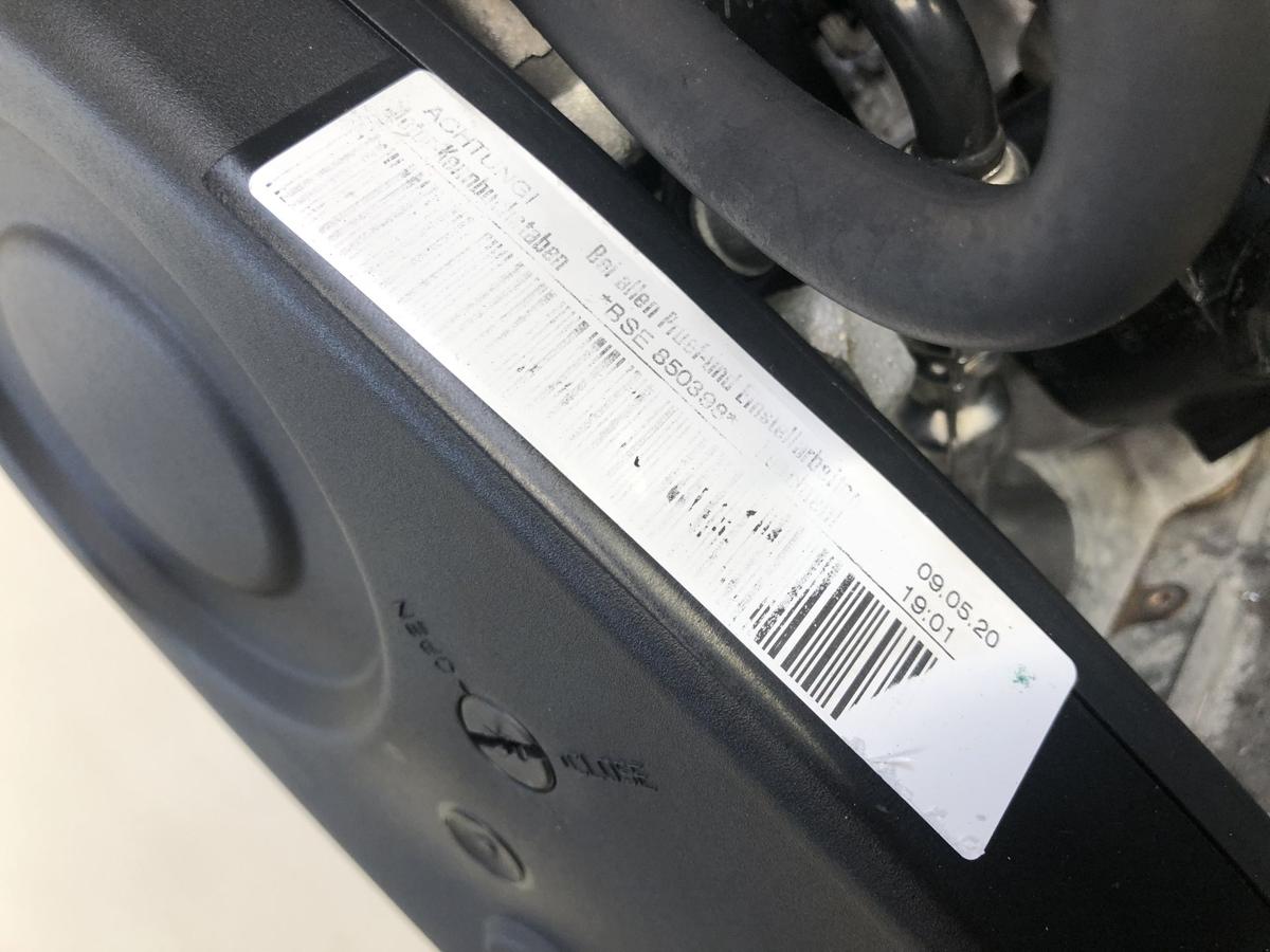 Golf Plus 5M original geprüfter Benzinmotor BSE 1,6l 75kW 111Tkm Bj 2009