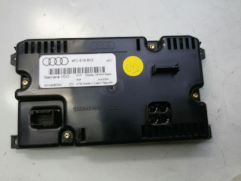 Audi A6 4F BJ-2004 Display MMI Armaturenbrett 4F0919603 VDO