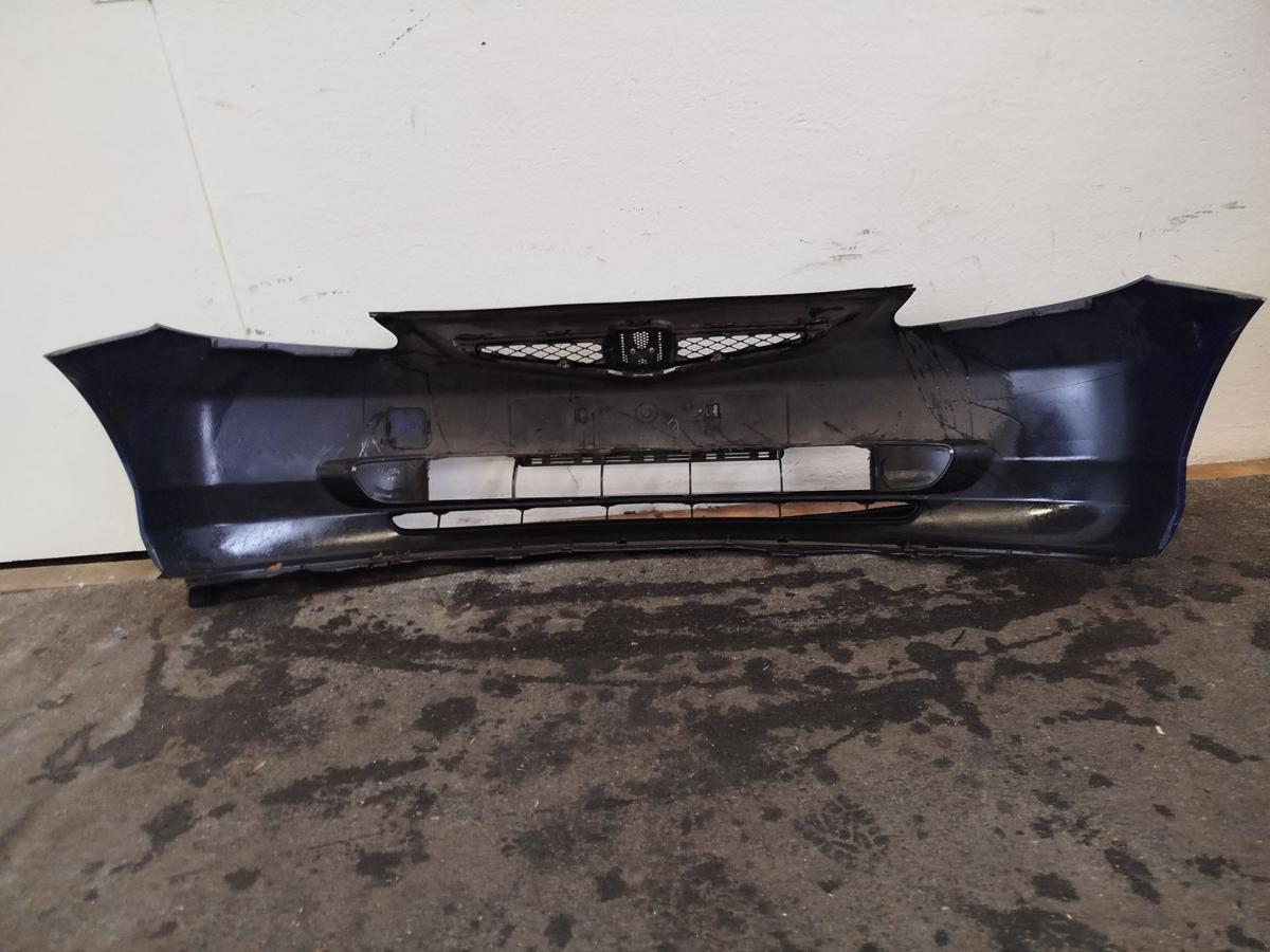 Honda Jazz GD Stoßstange Stoßfänger Bumper vorn B96P Eternal Blue Pearl Kratzer