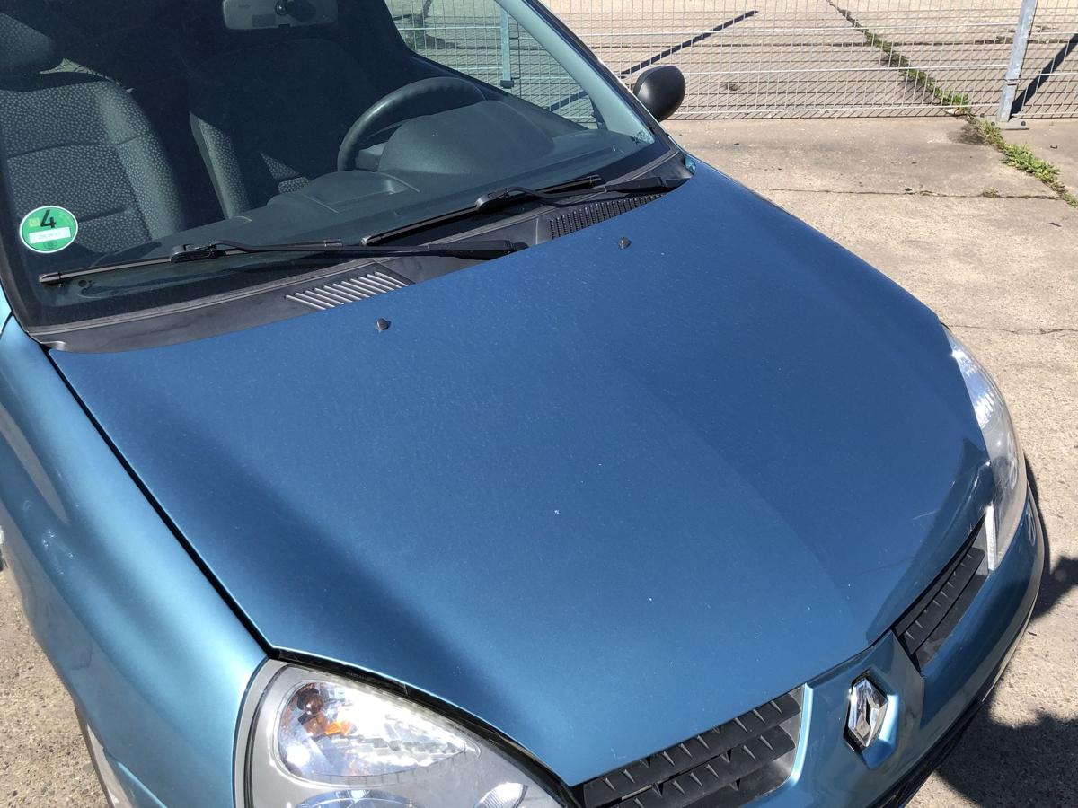 Renault Clio II 2 Campus Motorhaube Haube Klappe Deckel vorn TEF47 Blau Cyclade