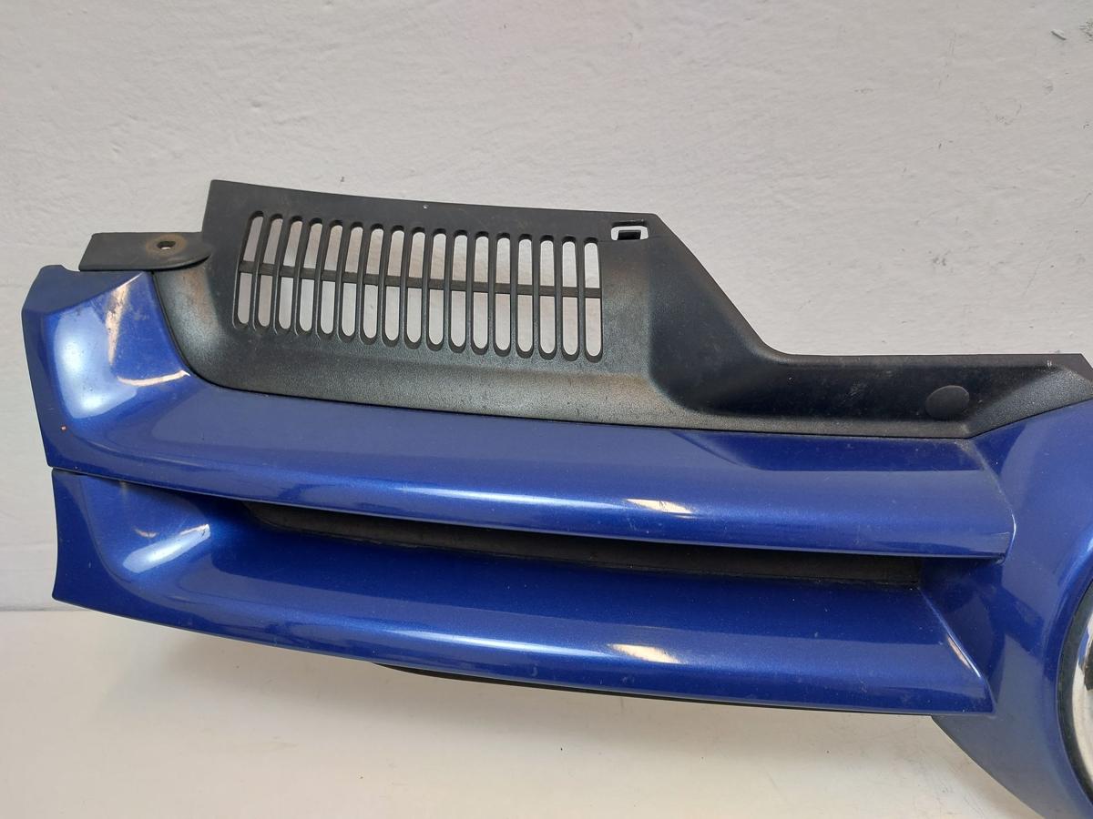 VW Golf 5 V 1K Grill K&uuml;hlergrill Frontgrill mit Logo LC5J Laserblaumet