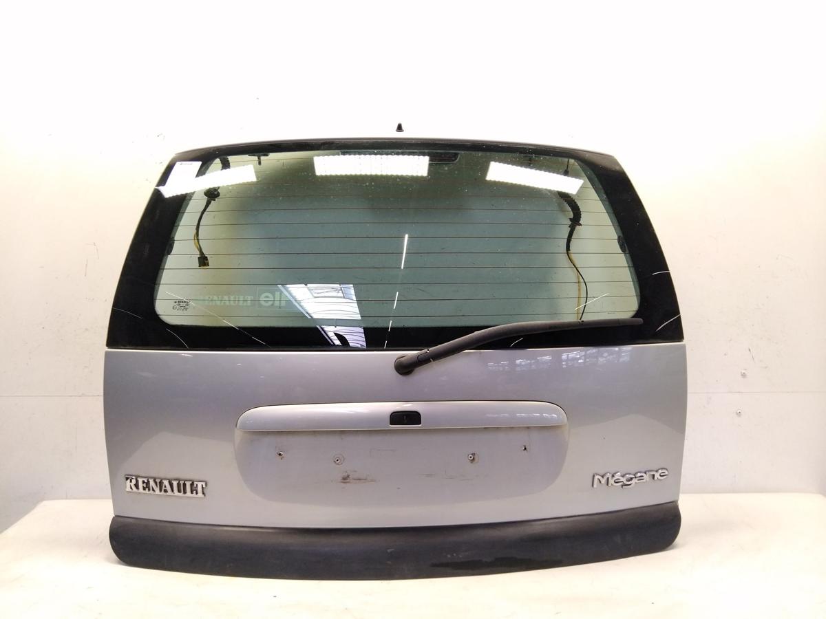 Renault Megane 1 Kombi Grandtour Heckklappe 632 Polargrau mit Heckscheibe BJ2001