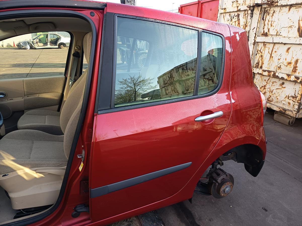 Renault Modus original T&uuml;r Roht&uuml;r hinten links TEB76 RED OF FIRE Bj 2005