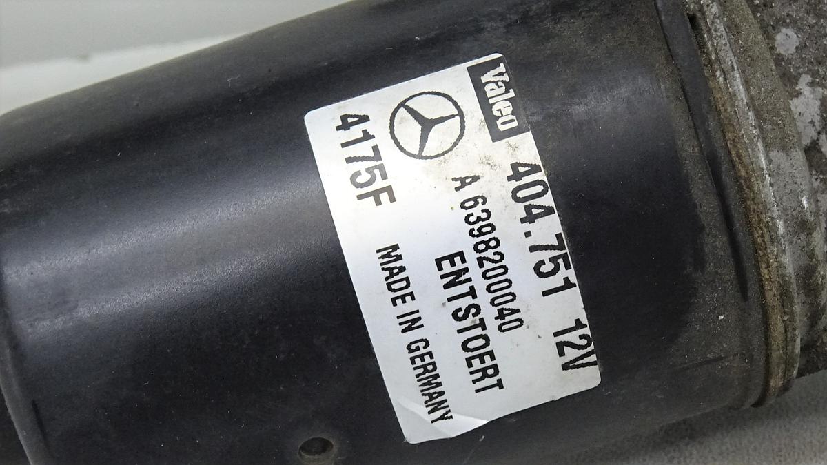 Mercedes Vito Wischergestänge inkl Motor A6398200040 404751 Bj05 639