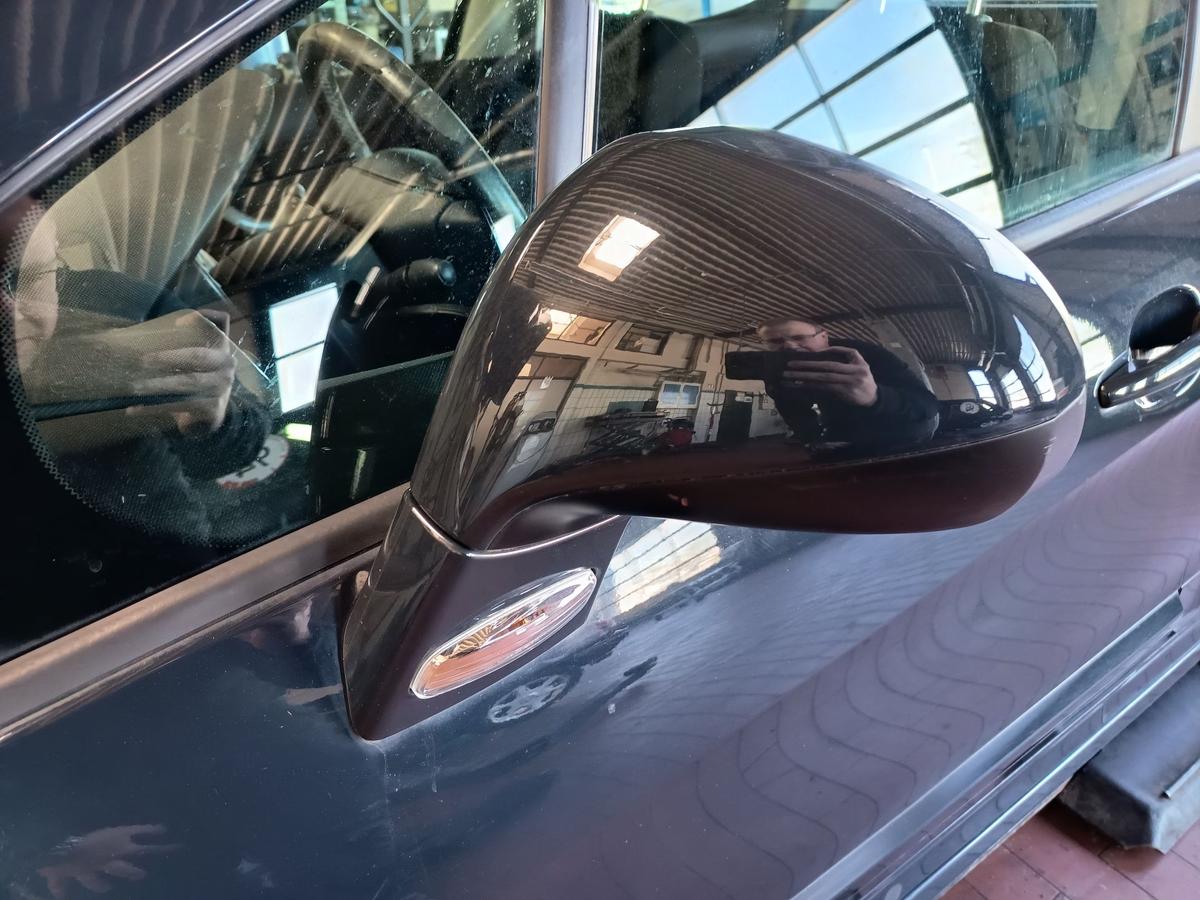 Peugeot 308I original Au&szlig;enspiegel links elektrisch KTG Hurricane Grau Bj 2008