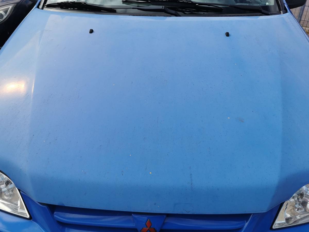Mitsubishi Space Star DG0 Motorhaube Haube Klappe Bonnet vorn T26 Ionia Blue -02