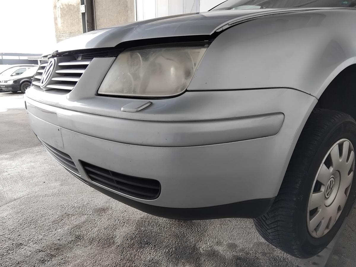 VW Bora original Sto&szlig;stange Sto&szlig;f&auml;nger vorn SRA BJ2001 LA7W reflexsilbermetallic