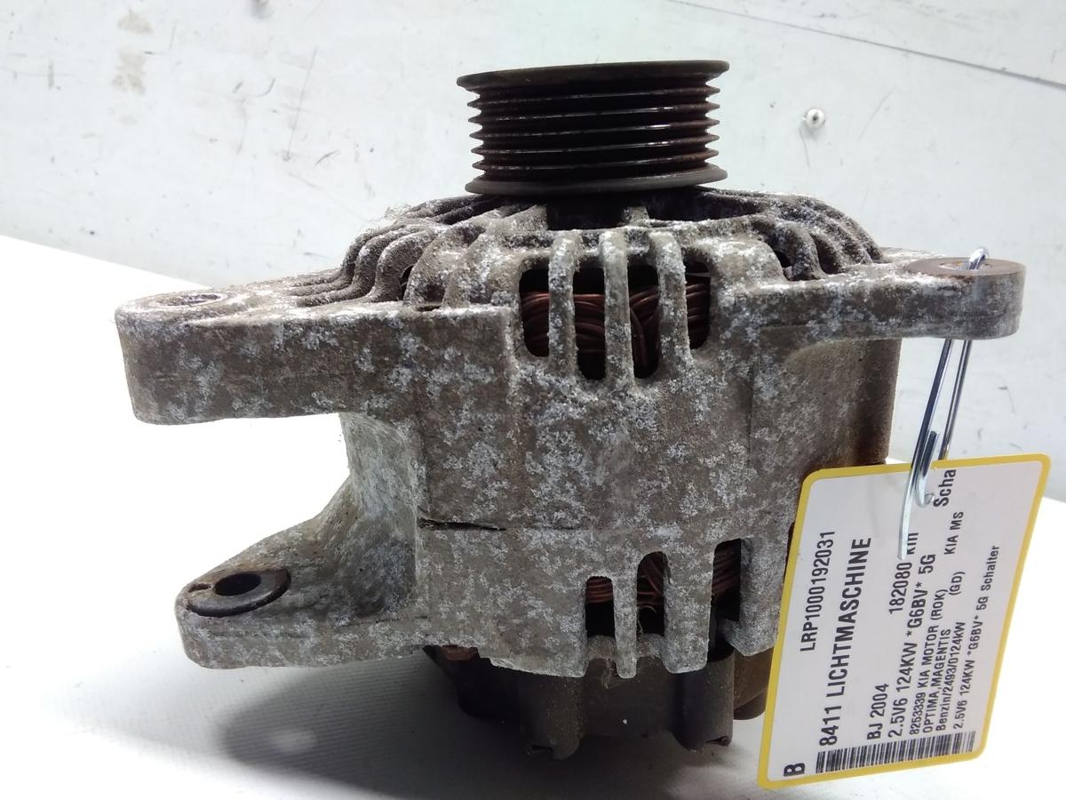 Kia Magentis 1 GD original Lichtmaschine Generator 110A Valeo 2.5V6 124KW BJ2004