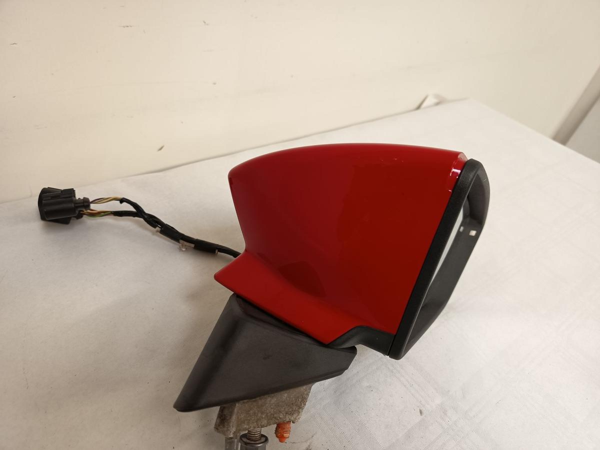 Seat Leon ST 5F orig Außenspiegel rechts Beheizt/einklappbar LS3H-Rot Bj 2015