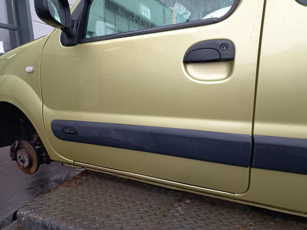 Renault Kangoo KC original T&uuml;r vorn links TED99 Limettengr&uuml;n ab 2003